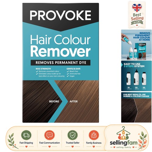 Organic hair colour remover - hair,
